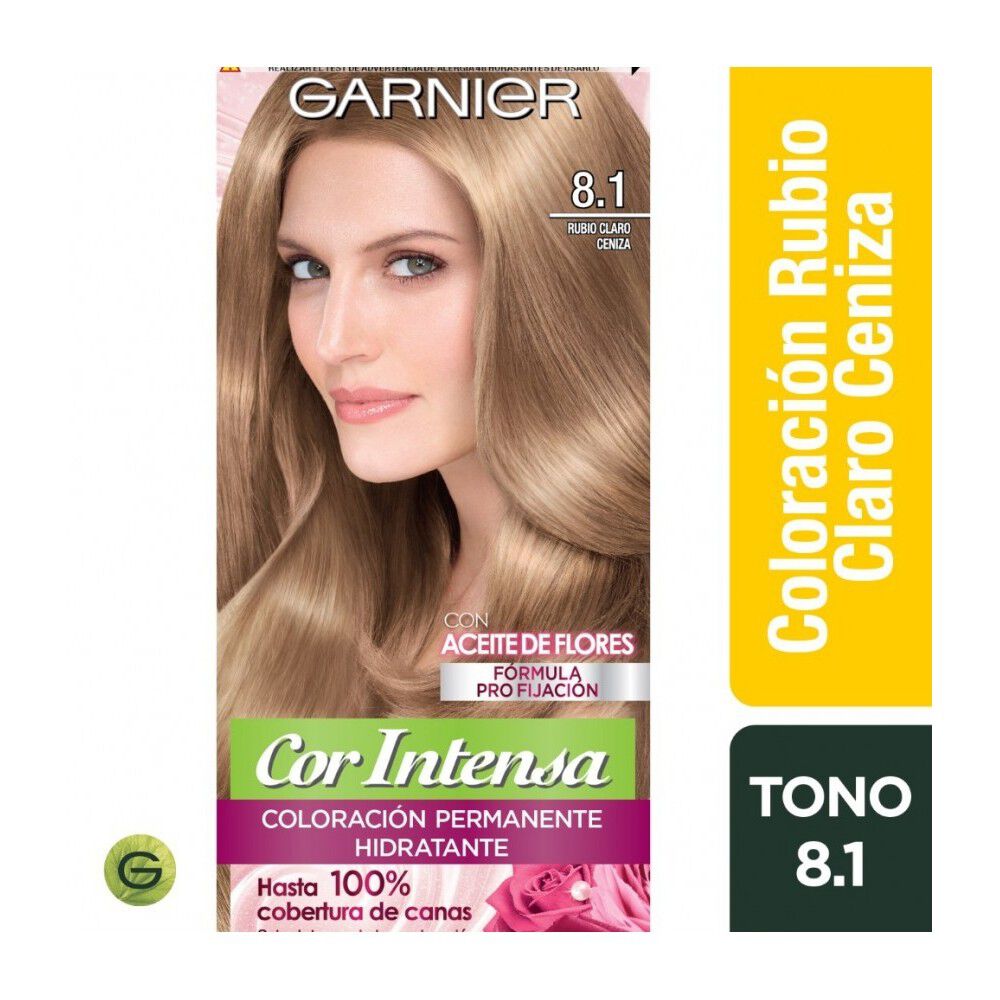 GARNIER Cor Intensa 8.1 Rubio claro ceniza Farmacias